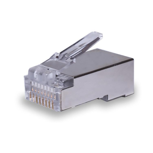 Коннектор 8P8C FTP 5e (RJ-45) (уп.100шт) SUPRLAN 10-0231