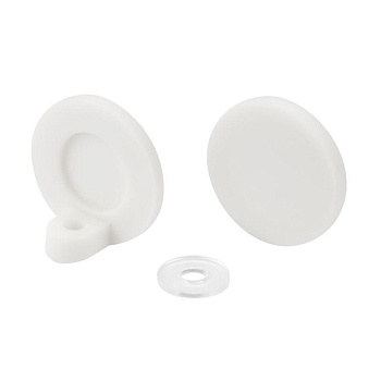 Заглушка MOONLIGHT-ROUND-30-CAP-SIDE-L-SET-WH пластик бел. (комплект) Arlight 051303