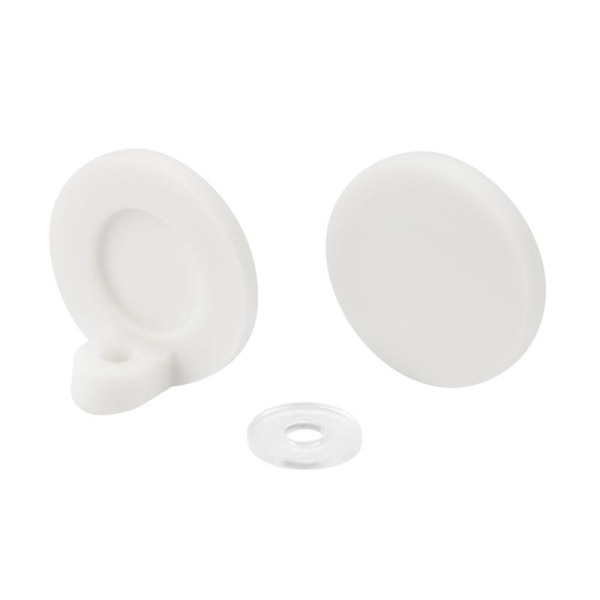 Заглушка MOONLIGHT-ROUND-30-CAP-SIDE-L-SET-WH пластик бел. (комплект) Arlight 051303