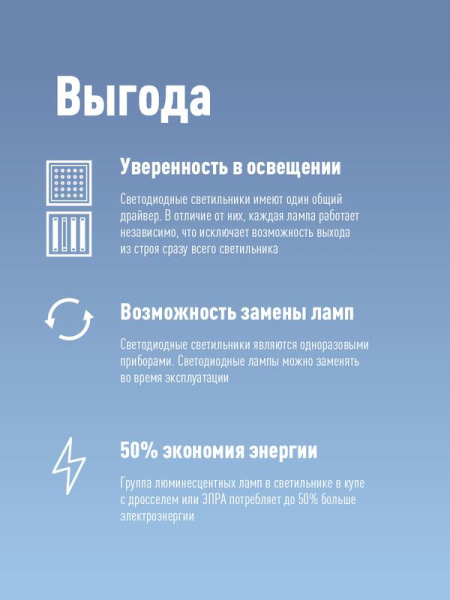 Лампа светодиодная 10Вт T8 линейная 4000К нейтр. бел. G13 220В 600мм glass КОСМОС Lksm_LED10wG13T840GL