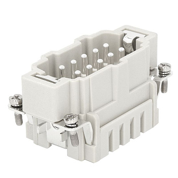 Вилка OptiLink HDC-HE-10-16-MS-(0.14-2.5) 500В КЭАЗ 352254