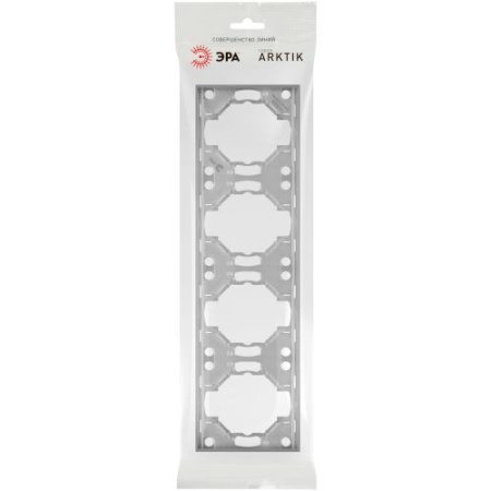 Рамка 4-м Arktik алюм. 16-5004-03 Эра Б0070576