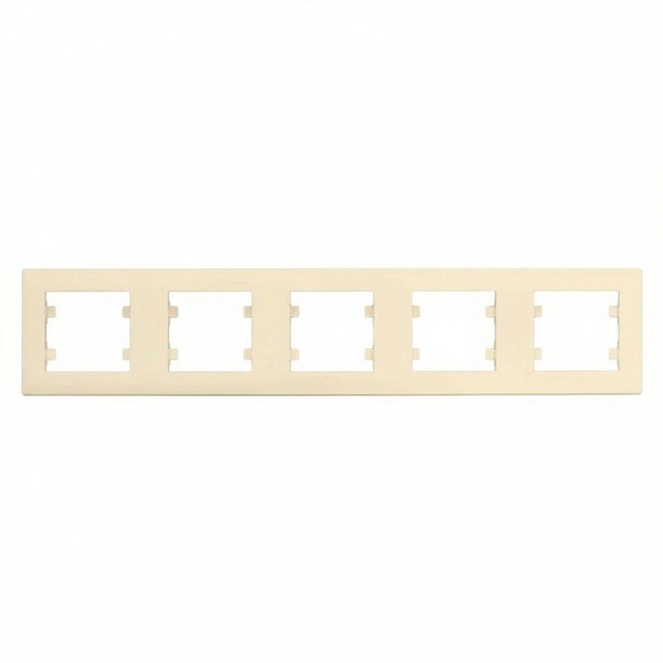 Рамка 5-м Karea RIZZ крем. Makel 88010705