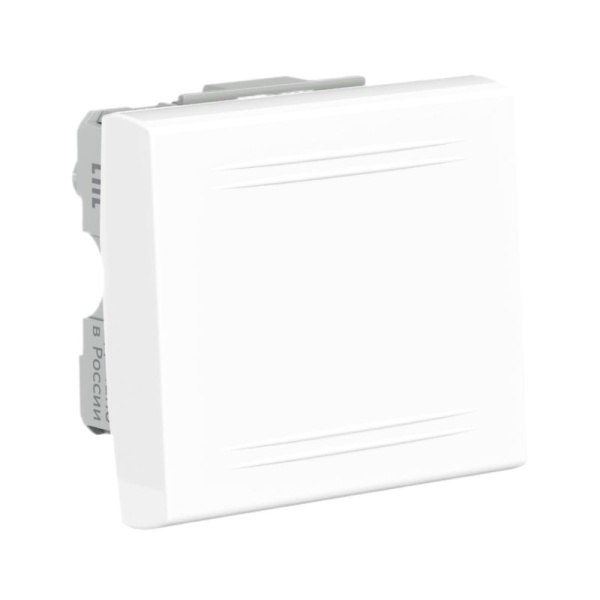 Переключатель перекрестный 1-кл. 2мод. Viva 16А IP20 бел. DKC 45022