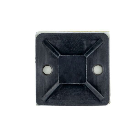 Площадка самоклеящаяся 40х40мм черн. (уп.100шт) EKF plc-40x40-b