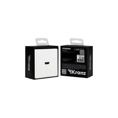 Розетка СП STRONG HDMI IP20 жемчуж. Kranz KR-78-0730-4