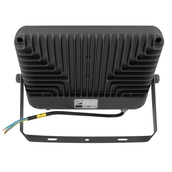 Прожектор светодиодный PFL-S2 70Вт 6500К IP65 220–240В ДО с клапаном закален. матов. стекло сер. JazzWay 2853318D