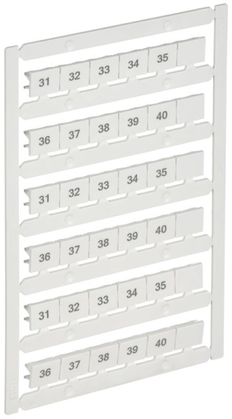 Маркер для CTS 16/25кв.мм "31-40" ARMAFIX IEK AF-CT10D-M-025-04