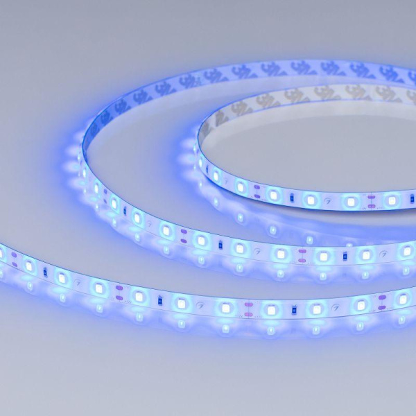 Лента светодиодная RTW-SE-A60-8mm 12V Blue 4.8Вт/м IP65 2835 герметичная (уп.5м) Arlight 0147993