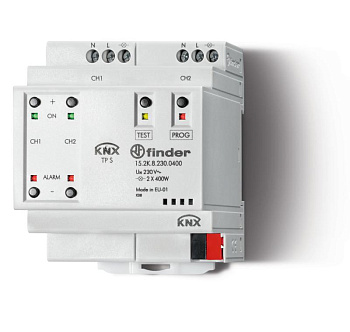 Диммер электронный 400Вт 230В 2 канала KNX AC FINDER 152K82300400