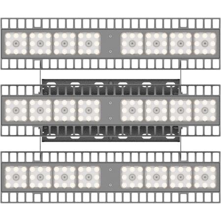 Светильник светодиодный HB LED 300 D80 5000К G2 потолочный СТ 1224003000