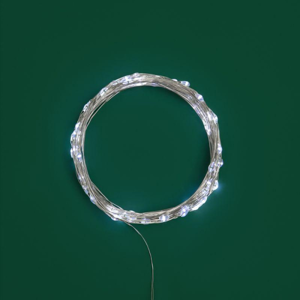 Гирлянда светодиодная "Роса" 10м 100LED бел. IP20 USB Neon-Night 315-975