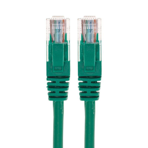 Патч-корд U/UTP CAT 6 RJ45-RJ45 26AWG LSZH зел. 5м Rexant 02-0296-5