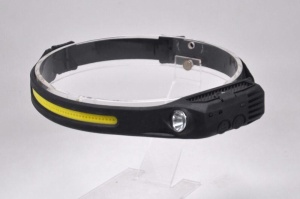 Фонарь аккумуляторный налобный GFL411 7Вт 330лм Li-ion 800мА.ч LED GAUSS GF411