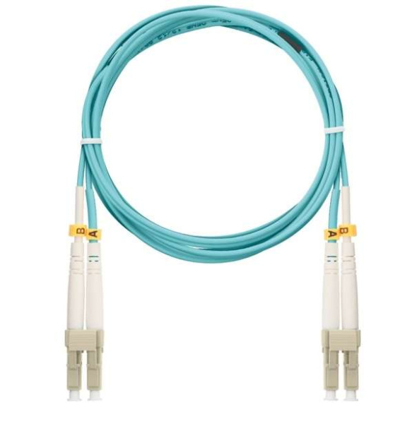 Патч-корд NMF-PC2M3C2-LCU-LCU-001 волоконно-оптический соед. многомод. 50/125мкм стандарта ОМ3 LC/UPC-LC/UPC двойн. LSZH нг(В)-HFLTx 2мм аква 1м NIKOMAX NMF-PC2M3C2-LCU-LCU-001
