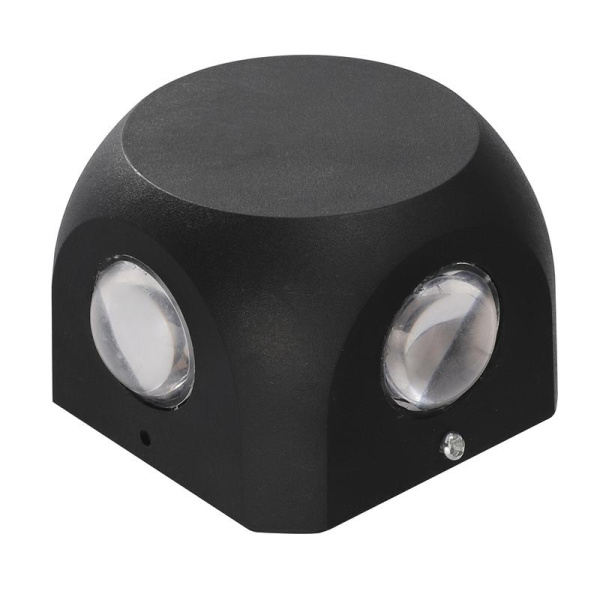 Светильник светодиодный ULU-P30D-4W/4000K IP65 BLACK 4000К уличный архитектурный накладной черн. Uniel UL-00010521