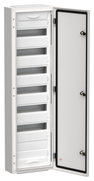 Корпус ЩРн-84 (1х84) TITAN 5 1085х310х140 IP54 одна дверь метал. бел. IEK TI5-50-N-084-54