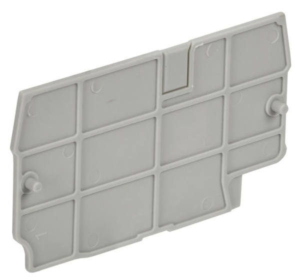 Заглушка для колодки клеммной CP 10кв.мм сер. ARMAFIX IEK AF-CT20-00-K03-010-ZGL