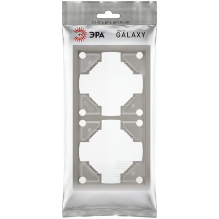 Рамка 2-м Galaxy титан 15-5002-07 Эра Б0070850