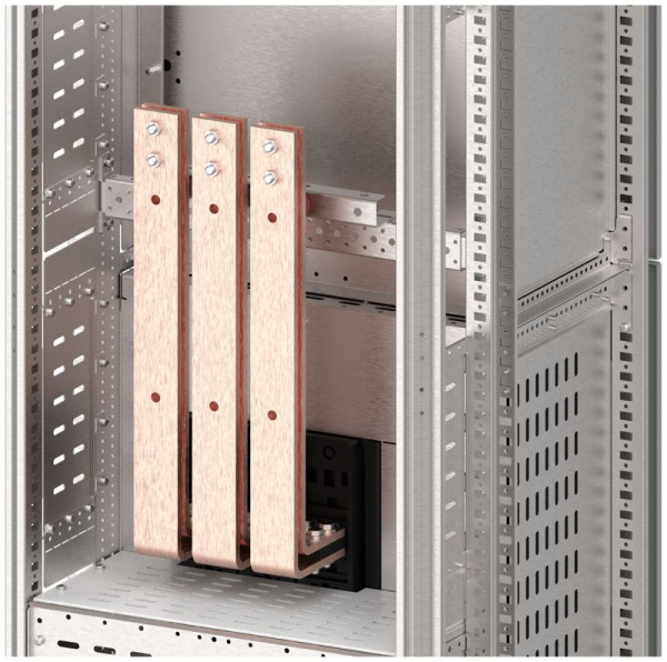Профиль монтажный 50х25 в шкаф 1000 (уп.2шт) FORMAT IEK FO-00-PRM-1000