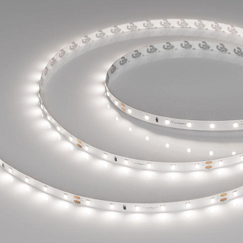 Лента светодиодная UL-A60-8mm 24V Day 5000К 7.2Вт/м IP20 (уп.5м) Arlight 044053