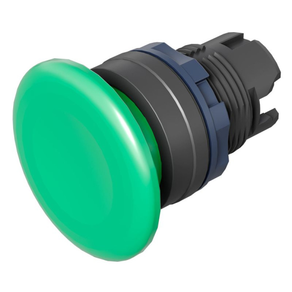 Головка кнопки грибовидная d40 без фиксации зел. DKC M22P-MMGP