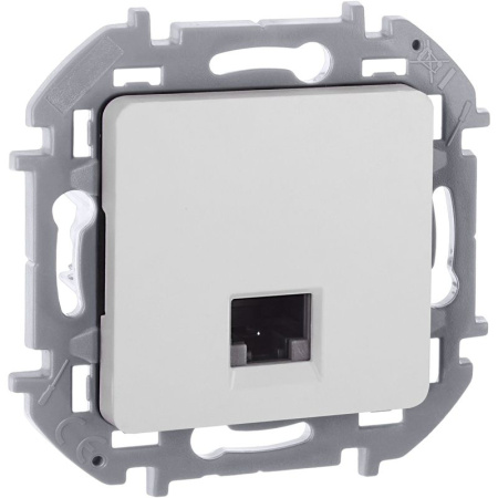 Розетка компьютерная Inspiria RJ45 кат.5E UTP бел. IEK 673825