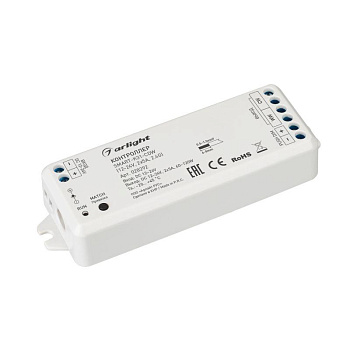 Контроллер SMART-K31-CDW (12-24В 2х5А 2.4G) (IP20 пластик) Arlight 028292