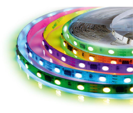Лента светодиодная DSL-005 18LED/м RGB (уп.10м) Camelion 15683