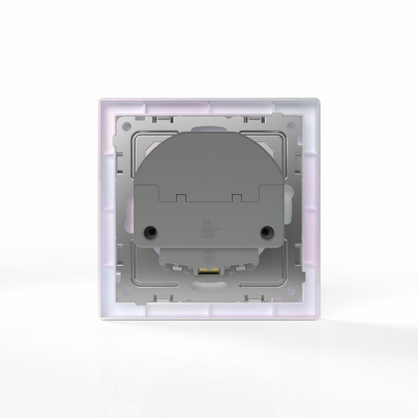 Розетка 1-м СП Pixel IP20 с заземл. с 2-мя заряд. устр. USB тип A+C механизм перламутр. TOKOV ELECTRIC TKE-PX-R1U2AC-C04