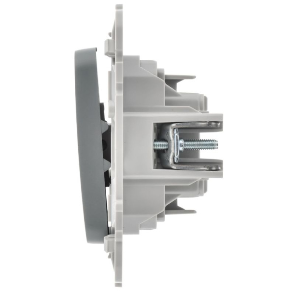 Выключатель 2-кл. СП FLITE ВС12-1-0-ФлС 10А механизм сер. IEK FI-V20-0-10-1-K03