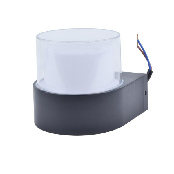 Светильник светодиодный ULU-P21A-5W/4000K IP65 BLACK 4000К уличный архитектурный накладной черн. Uniel UL-00010515