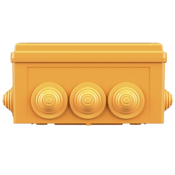 Коробка ответвительная FS 150х110х70мм IP56 5п 450В 30А 16кв.мм с кабельными вводами и клеммниками пластик. DKC FSB21516