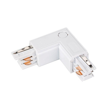 Коннектор угловой LGD-4TR-CON-L-EXT-WH (C) IP20 пластик 3 года Arlight 024718