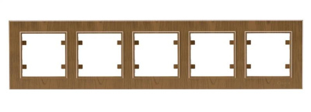 Рамка 5-м Karea горизонт. дуб Makel 56101705