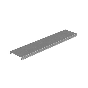 Крышка для лотка осн.100 L3000 сталь 0.8мм "ПЛЮС" KLplus100-0.8-3000 INOX304 нерж. КМ PL5491