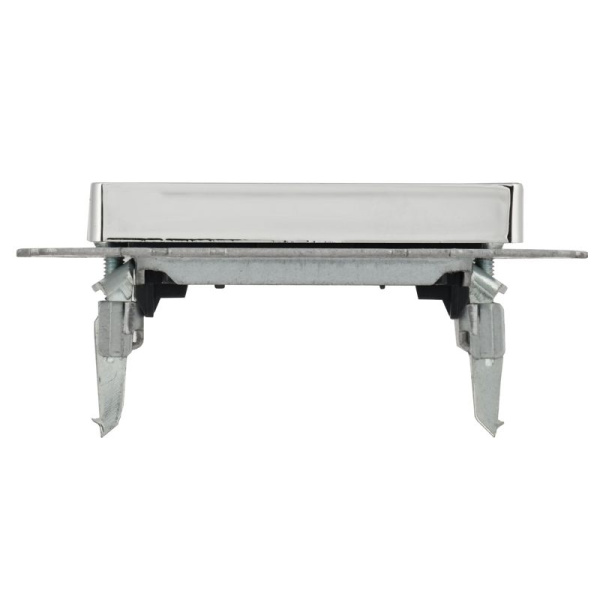 Заглушка BRITE МЗ10-БрГН с суппортом механизм метал. хром/никель IEK BR-PL10-M-K23