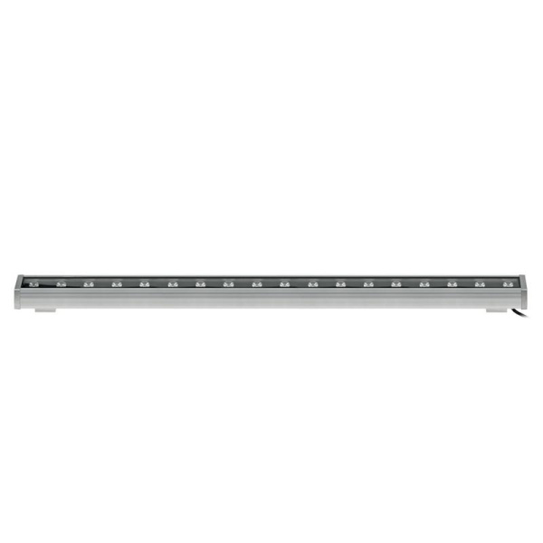 Прожектор светодиодный ULF-L53-18W/4000K/L100/45D 220В IP65 SILVER 4000К 1620лм линейный 1000мм бел. свет алюм. Uniel UL-00008508