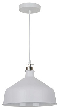 Светильник PL-425L С71 подвес. Amsterdam 1хE27 60Вт 230В бел.+хром Camelion 13031