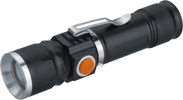 Фонарь аккумуляторный ручной 95 551 NPT-CM18-ACCU 3 реж. 1LED 5Вт Li-ion 3.7В 1200мА.ч алюм. Navigator 95551