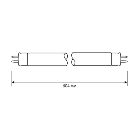 Лампа люминесцентная FT8-18W/54 18Вт T8 6500К G13 Camelion 3005