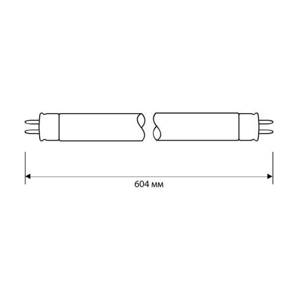 Лампа люминесцентная FT8-18W/54 18Вт T8 6500К G13 Camelion 3005