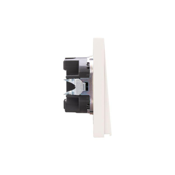Выключатель 2-кл. СП STRONG MIELE 10А с подсветкой жемчуг Kranz KR-78-0714-4