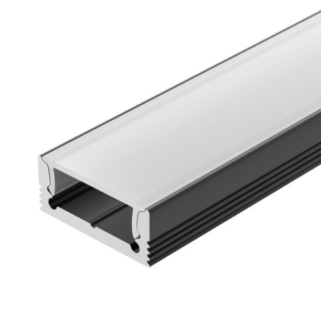 Профиль SL-SLIM-H7-3000 BLACK (BY) L3000 алюм. Arlight 064818