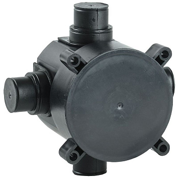Коробка установочная d70х72мм для монолит. строител. черн. IEK UKM12-070-072-000-O-K02