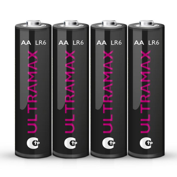 Элемент питания алкалиновый AA/LR6 1.5В ULTRAMAX LR6UM-B4 BL-4 (уп.4шт) ФАZА 5043022