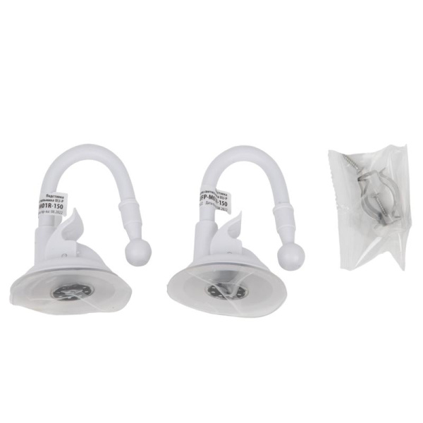 Подставка ULI-P UFP-M01R-150 WHITE POLYBAG SET2 для светильника на присоске трубка L150 бел. (уп.2шт) Uniel UL-00010109