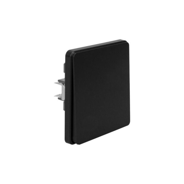 Выключатель 1-кл. СП ROUND MIELE 10А оникс Kranz KR-78-0705-3