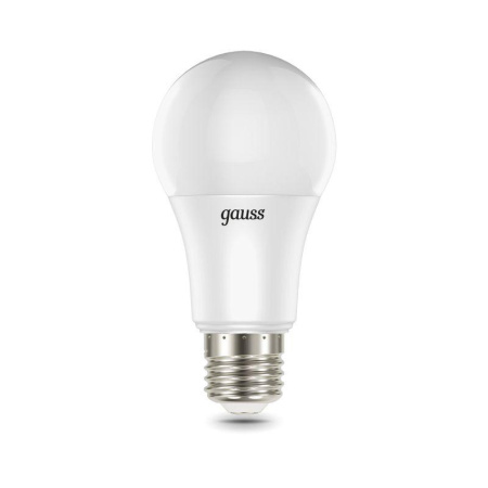 Лампа светодиодная Black 10Вт A60 грушевидная RGBW E27 диммир. GAUSS 102102410