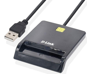 Считыватель USB контактных смарт-карт DCR-100/B1A D-Link 1853065